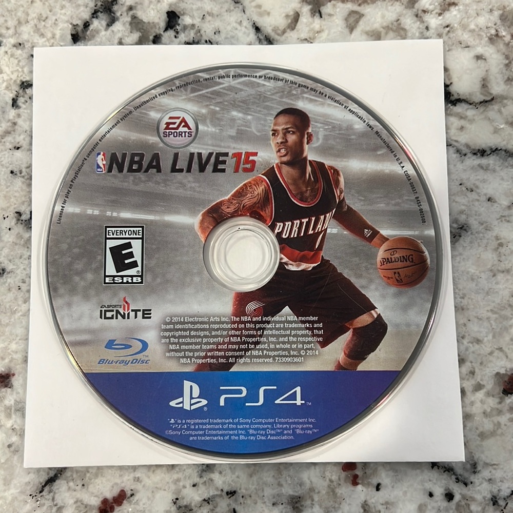 NBA Live 15 for PlayStation 4 (PS4)